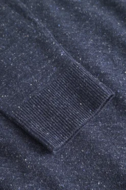 Colours & Sons Pullover Silk Blend - Navy*Herren Pullover