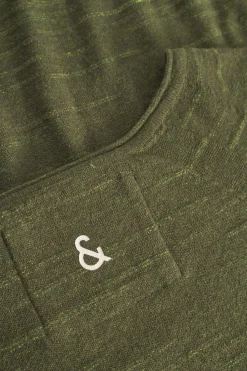 Colours & Sons Pullover Slub - Yucca*Herren Pullover