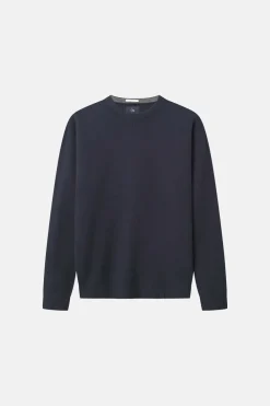 Colours & Sons Pullover Woolen Touch - Navy*Herren Pullover