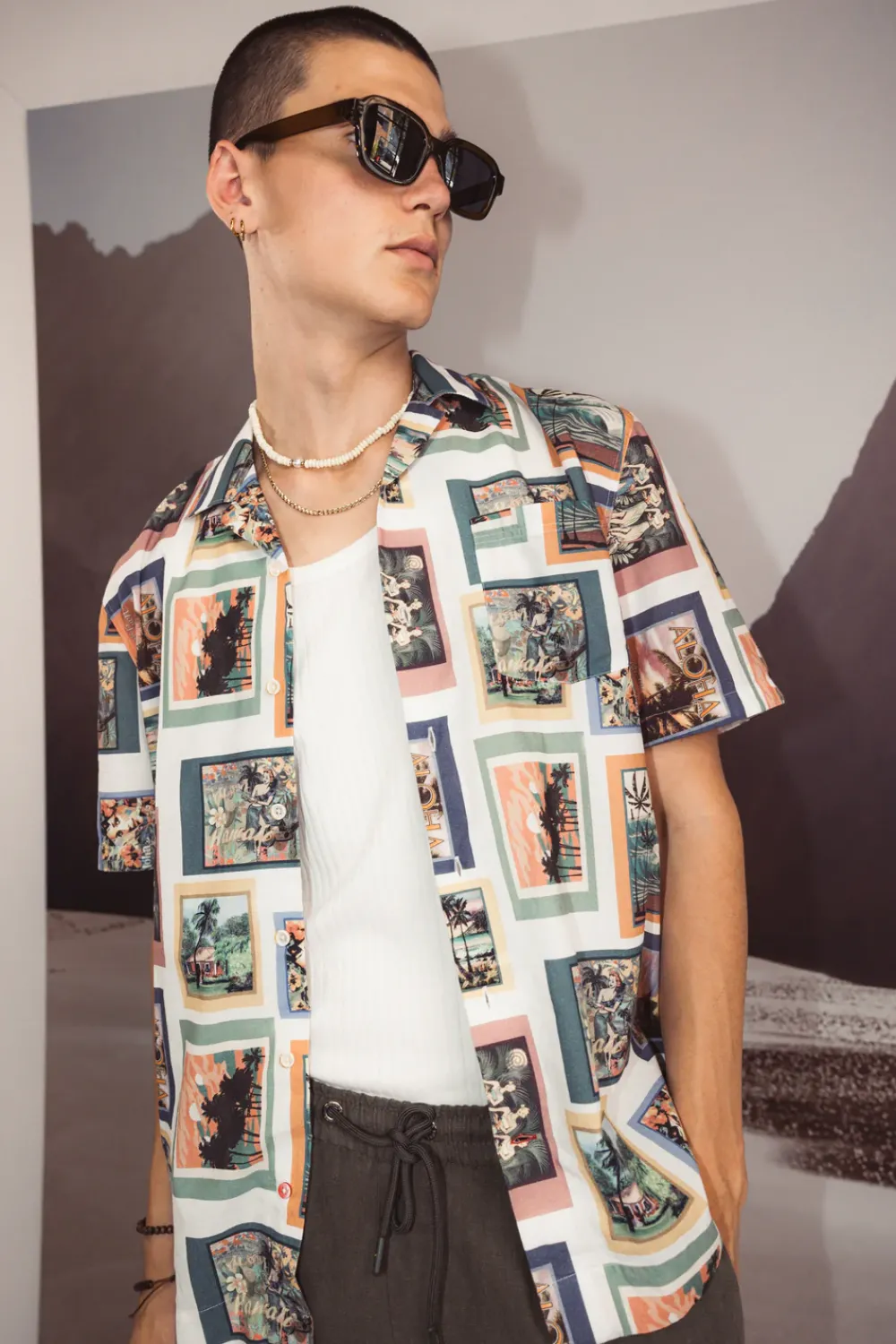 Colours & Sons Resort Hemd - Hawaii*Herren Hemden