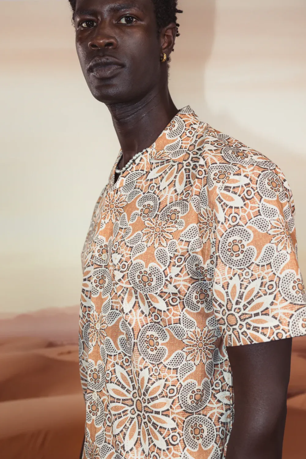 Colours & Sons Resort Hemd - Moroccan Tile*Herren Hemden