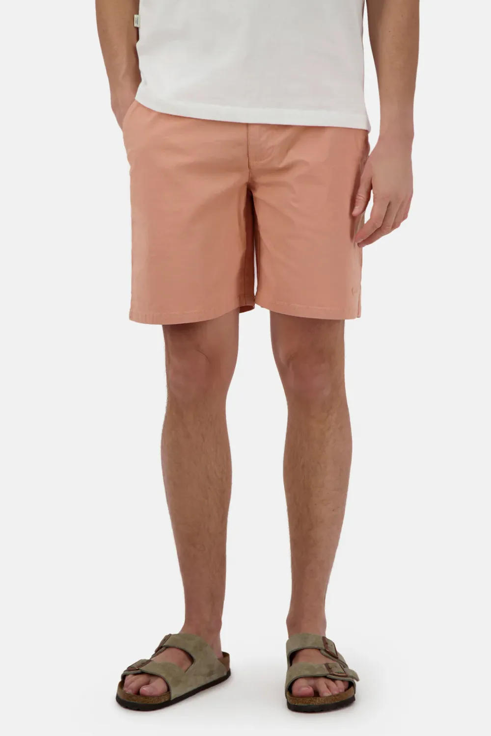 Colours & Sons Shorts Twill - Peach*Herren Shorts