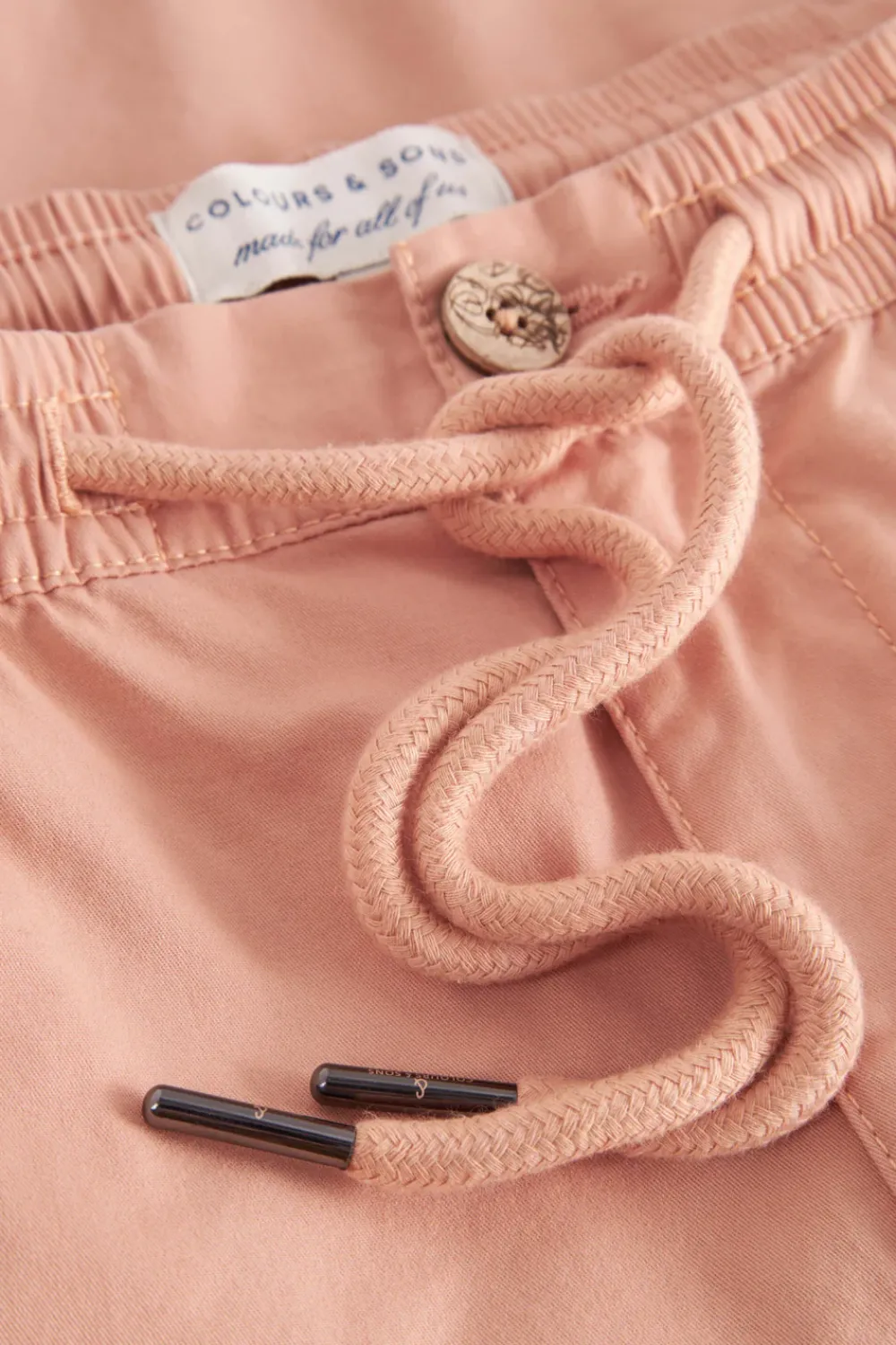 Colours & Sons Shorts Twill - Peach*Herren Shorts