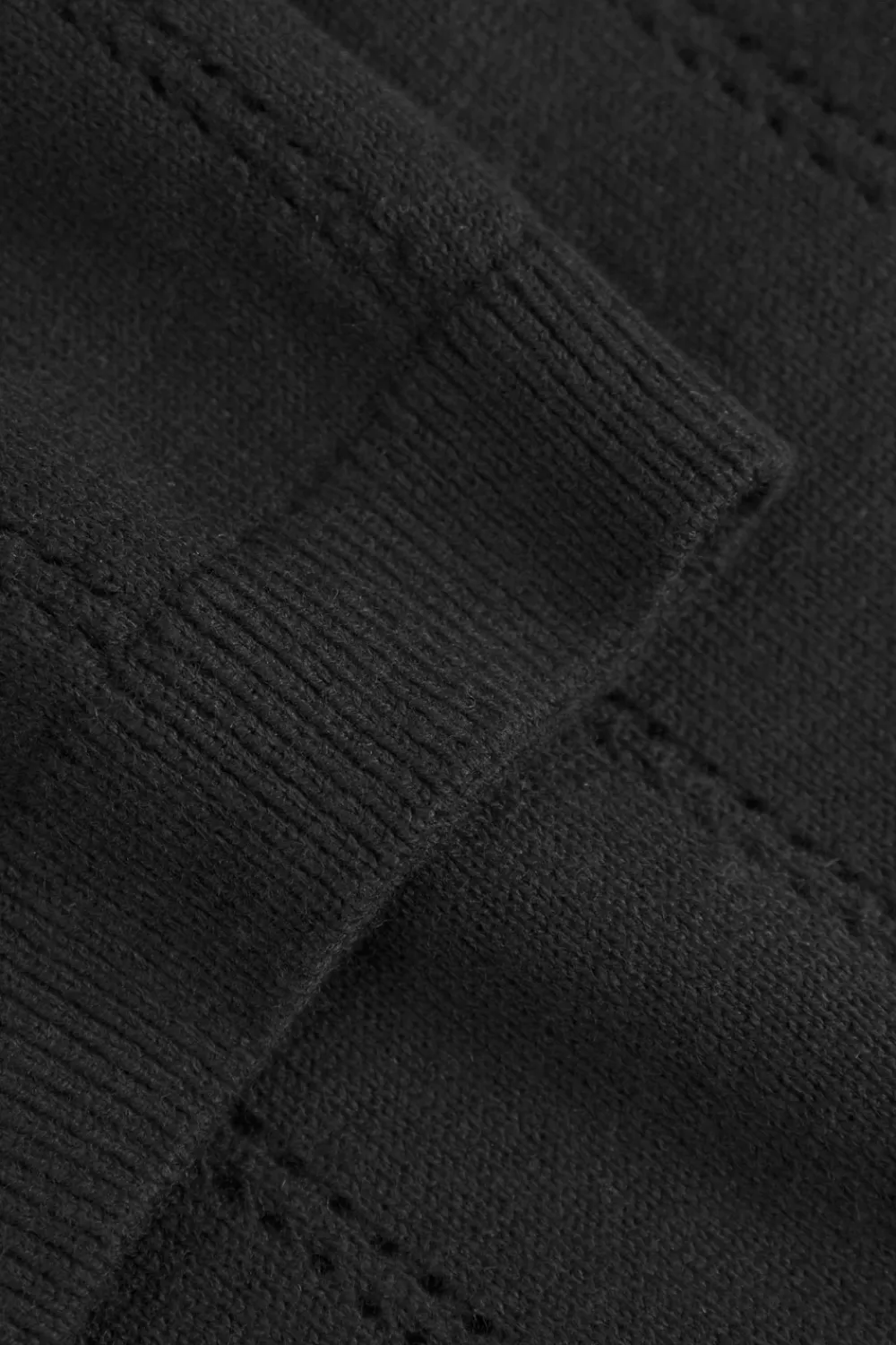 Colours & Sons Strick Polo - Black*Herren Pullover|T-Shirts & Polos