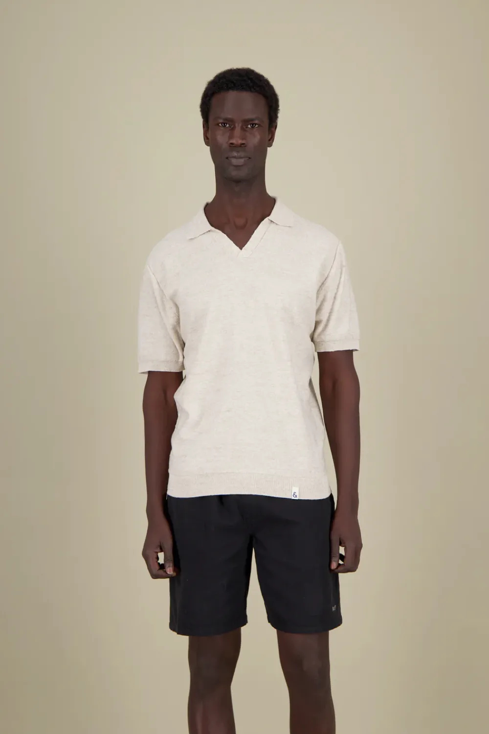 Colours & Sons Strickpolo - Tent*Herren T-Shirts & Polos
