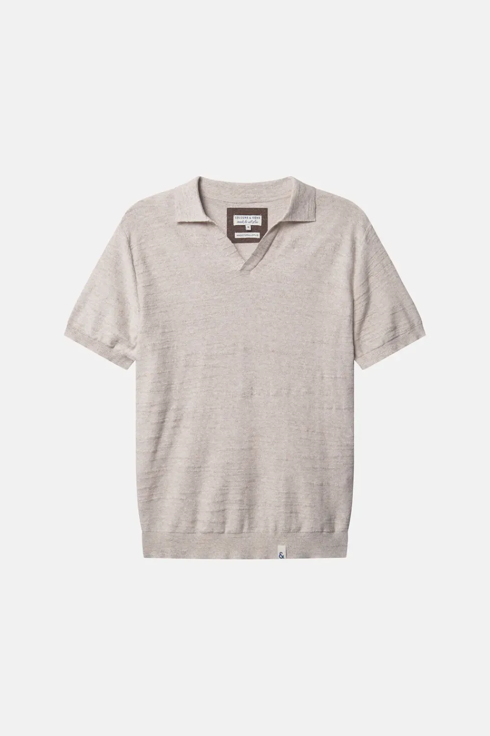 Colours & Sons Strickpolo - Tent*Herren T-Shirts & Polos