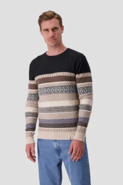 Colours & Sons Strickpullover - Ethno*Herren Pullover
