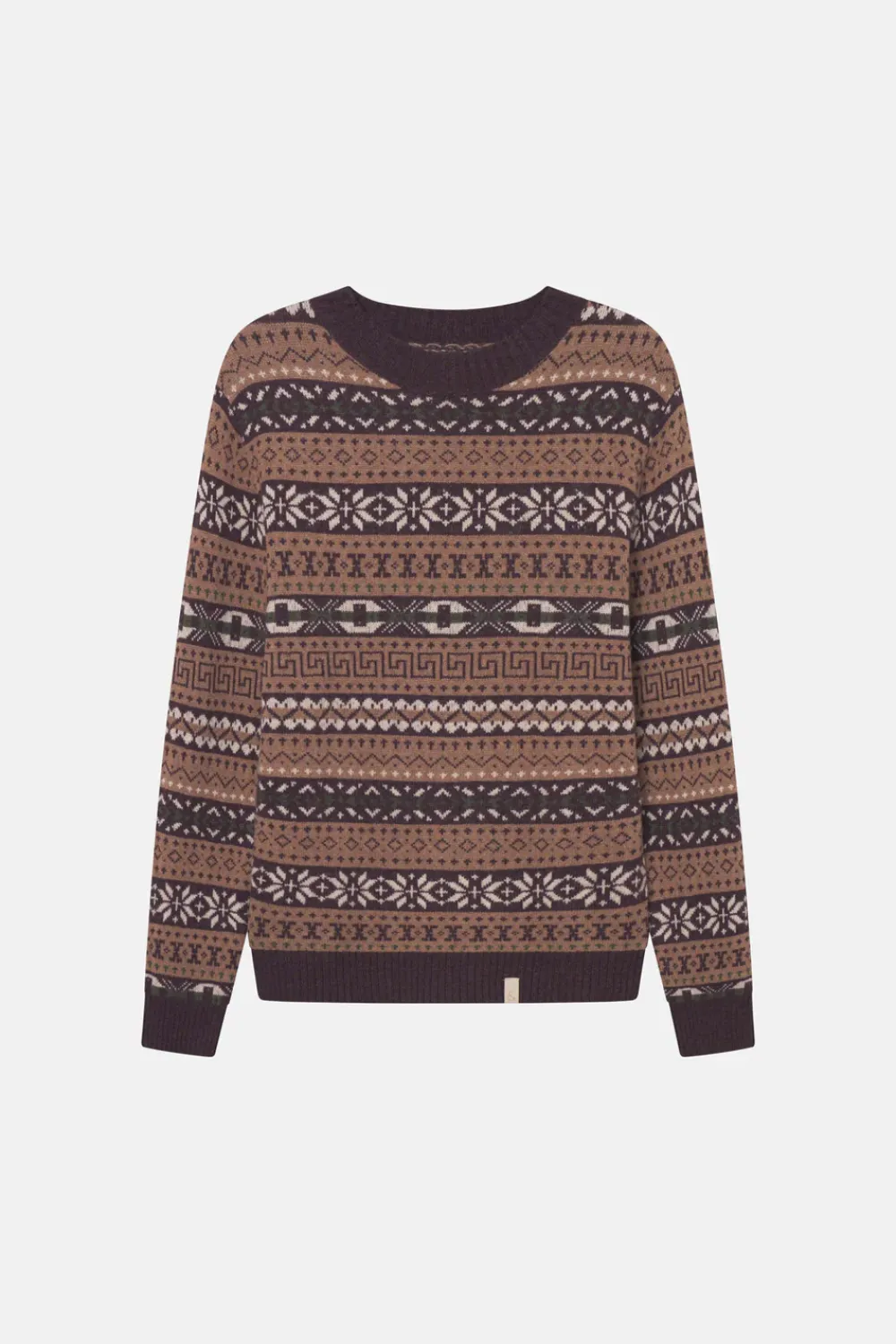 Colours & Sons Strickpullover Jacquard - Classy Jacquard*Herren Pullover