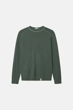 Colours & Sons Strickpullover Merino Blend - Yucca*Herren Pullover