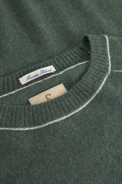 Colours & Sons Strickpullover Merino Blend - Yucca*Herren Pullover
