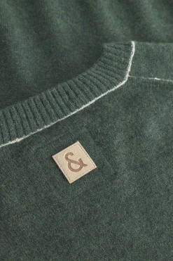 Colours & Sons Strickpullover Merino Blend - Yucca*Herren Pullover