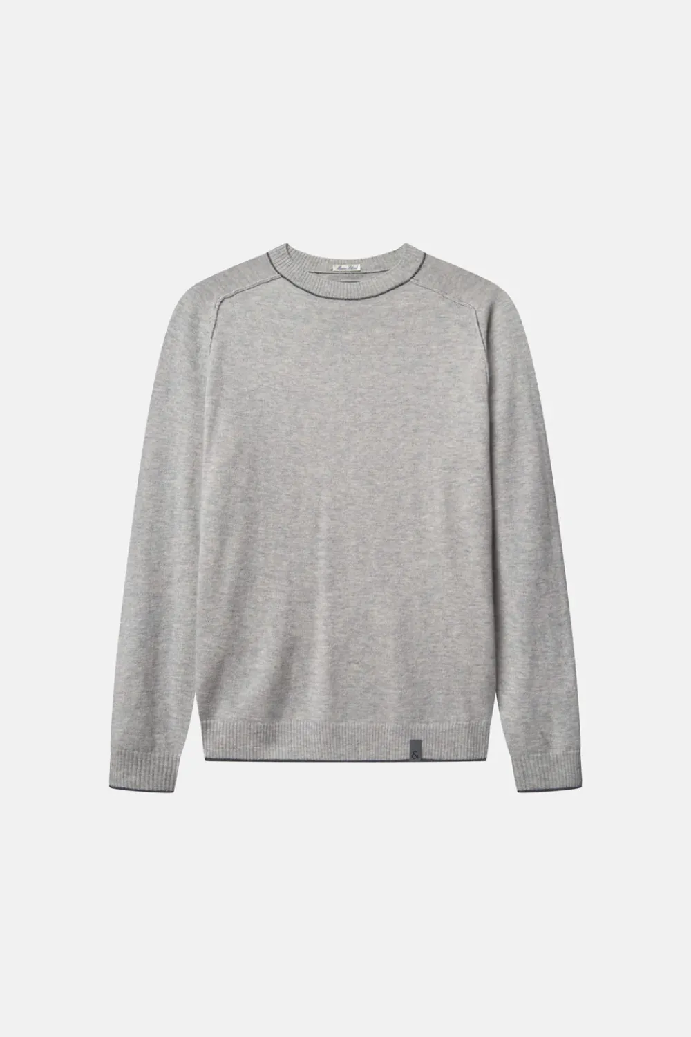 Colours & Sons Strickpullover Merino Blend - Silver*Herren Pullover