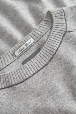 Colours & Sons Strickpullover Merino Blend - Silver*Herren Pullover