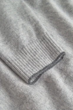 Colours & Sons Strickpullover Merino Blend - Silver*Herren Pullover