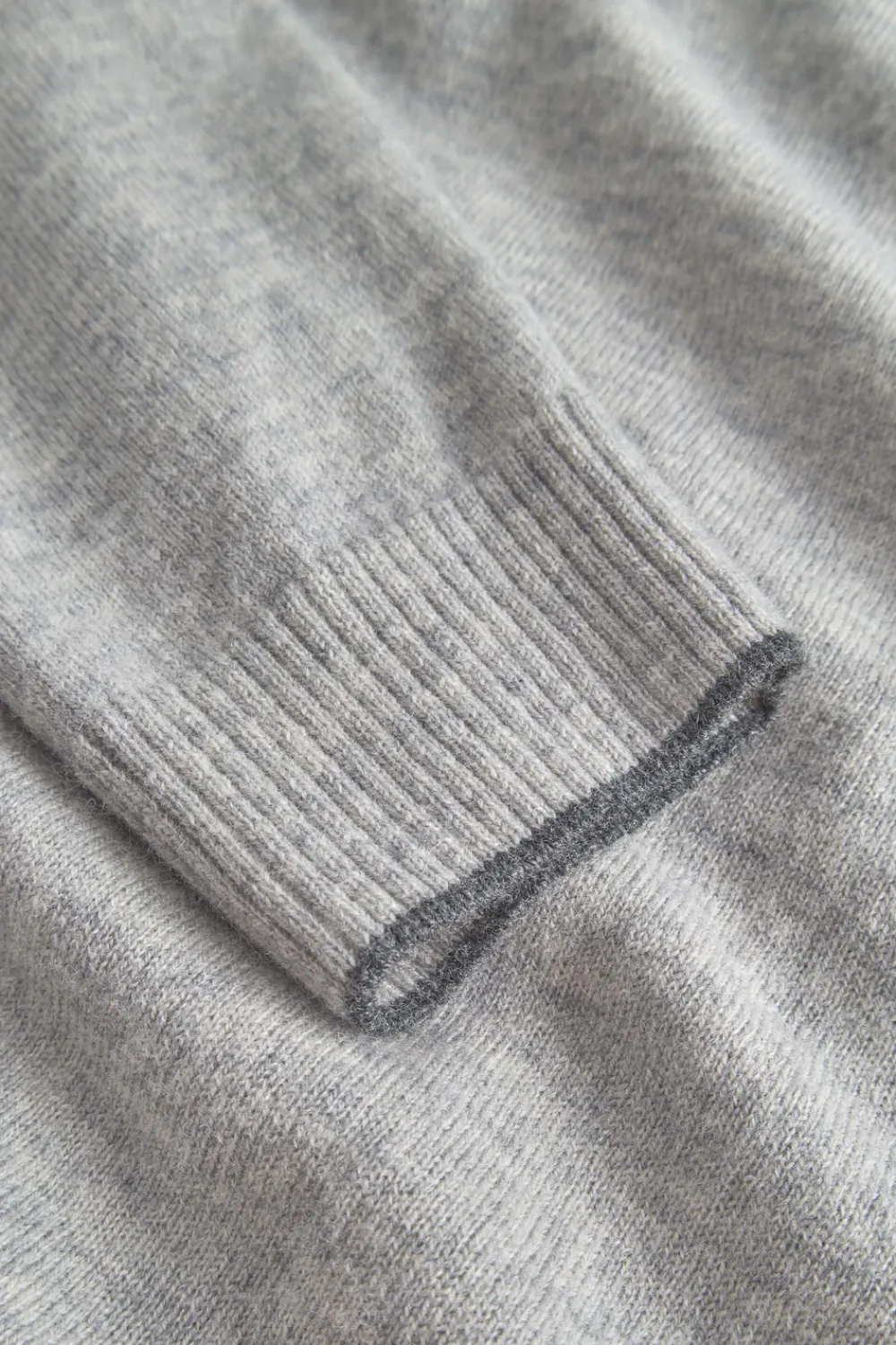 Colours & Sons Strickpullover Merino Blend - Silver*Herren Pullover