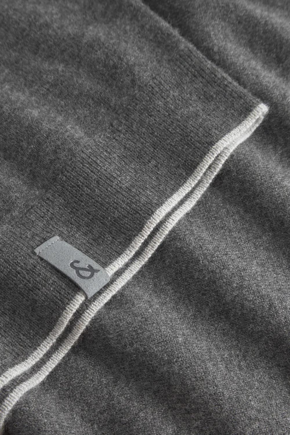 Colours & Sons Strickpullover Merino Blend - Anthracite*Herren Pullover