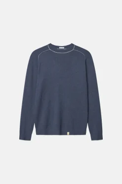 Colours & Sons Strickpullover Merino Blend - Navy*Herren Pullover