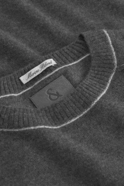 Colours & Sons Strickpullover Merino Blend - Anthracite*Herren Pullover