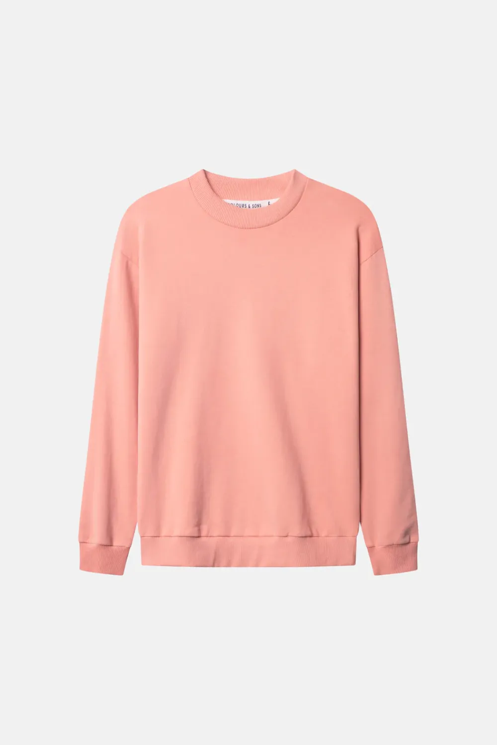 Colours & Sons Sweatshirt Made For All Of Us - Salmon*Herren Sweatshirts