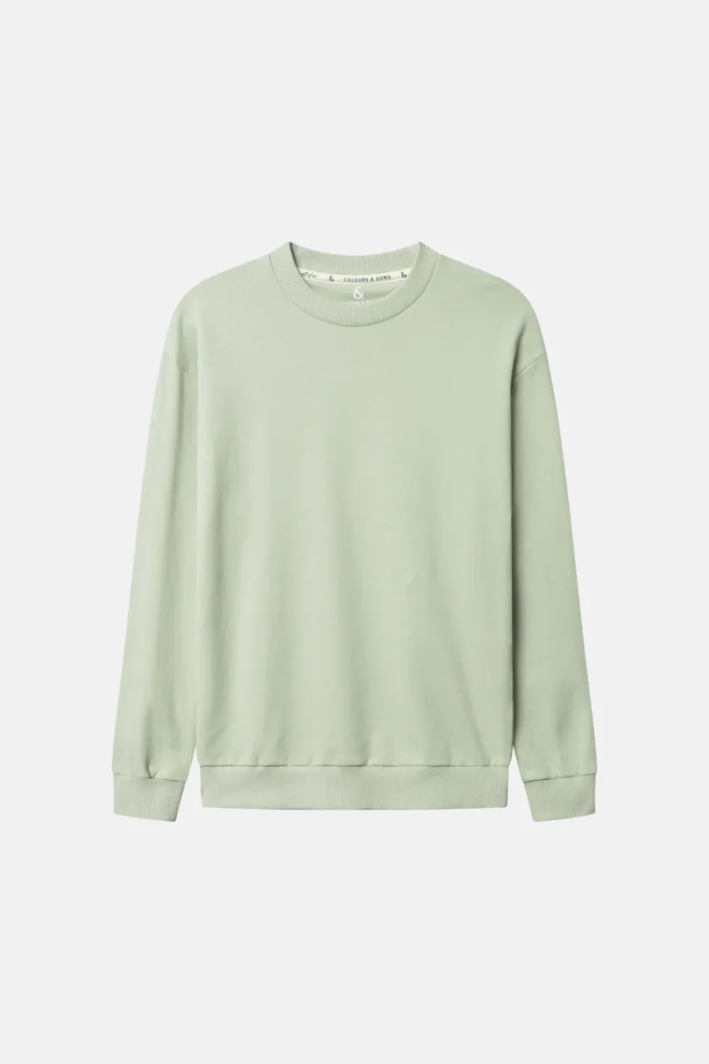 Colours & Sons Sweatshirt Made For All Of Us - Matcha*Herren Sweatshirts