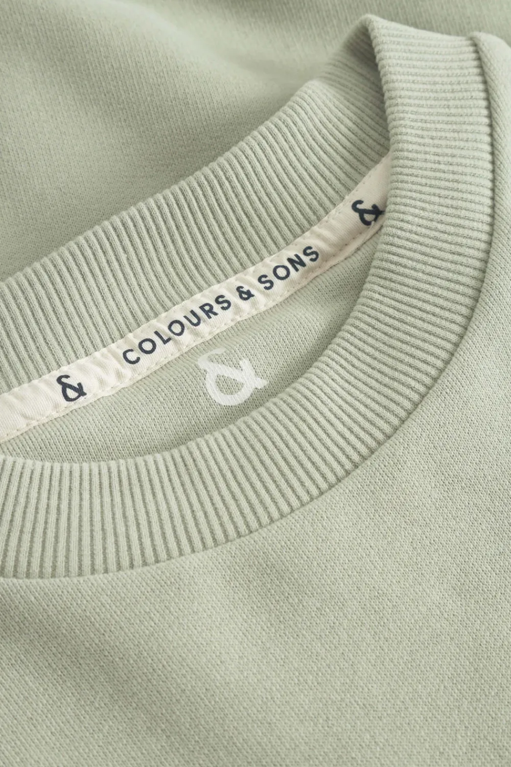 Colours & Sons Sweatshirt Made For All Of Us - Matcha*Herren Sweatshirts