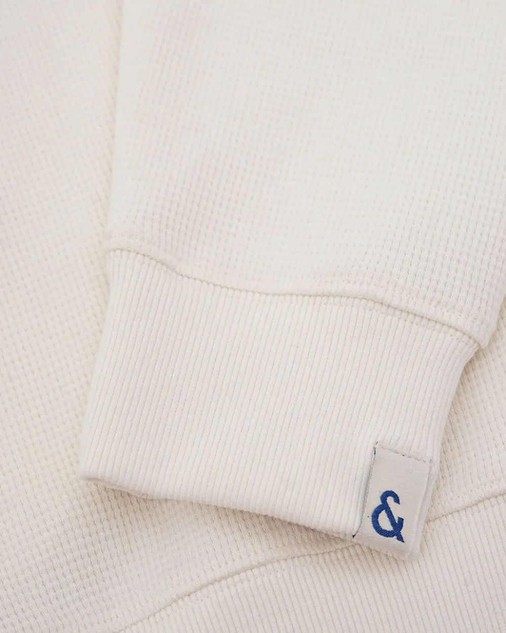 Colours & Sons Sweatshirt Strukturiert - Offwhite*Herren Sweatshirts