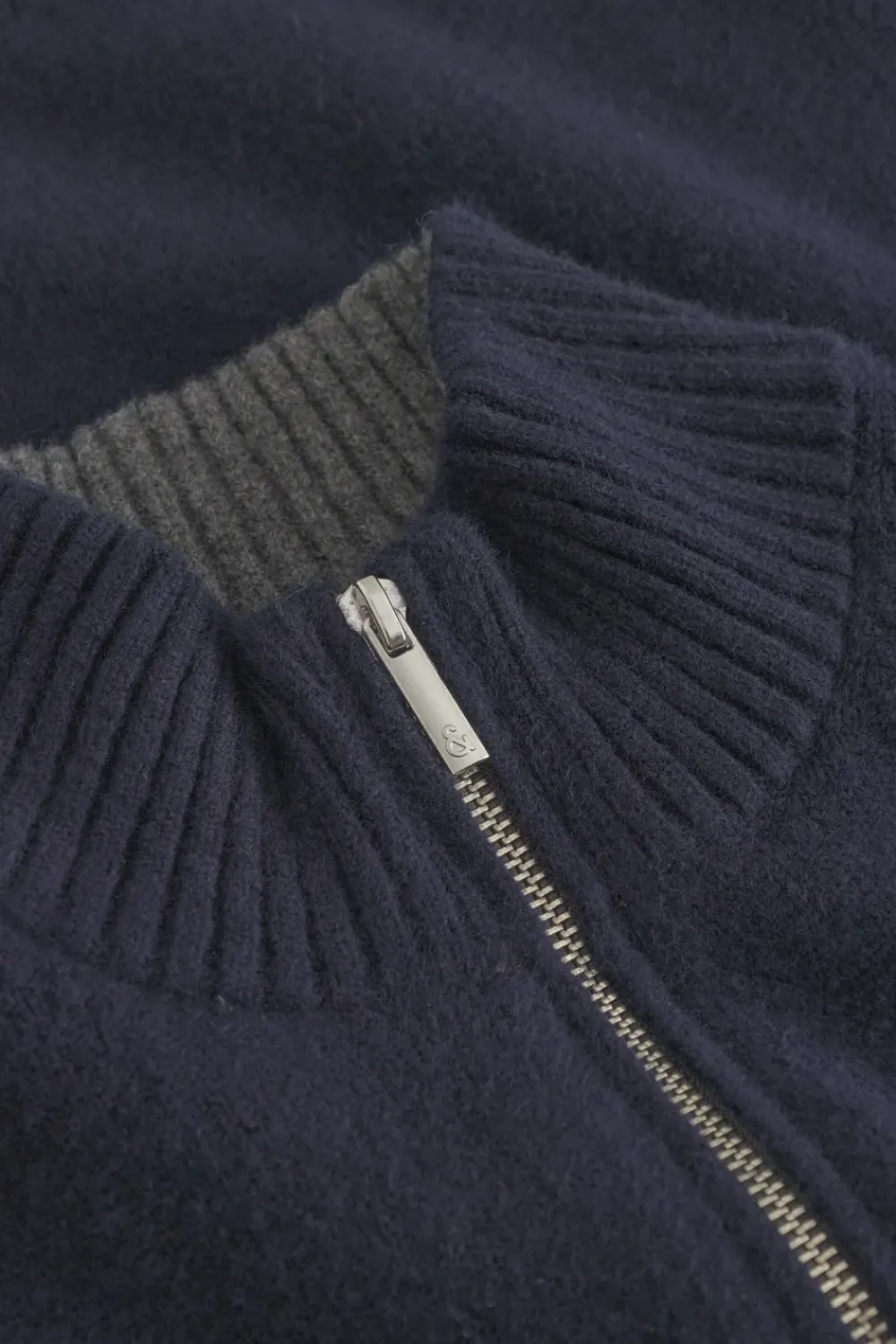 Colours & Sons Troyer Woolen Touch - Navy*Herren Pullover