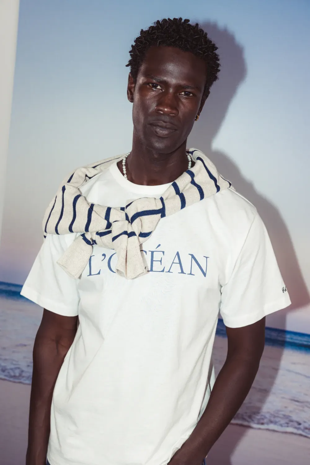 Colours & Sons T-Shirt L`océan - White*Herren T-Shirts & Polos