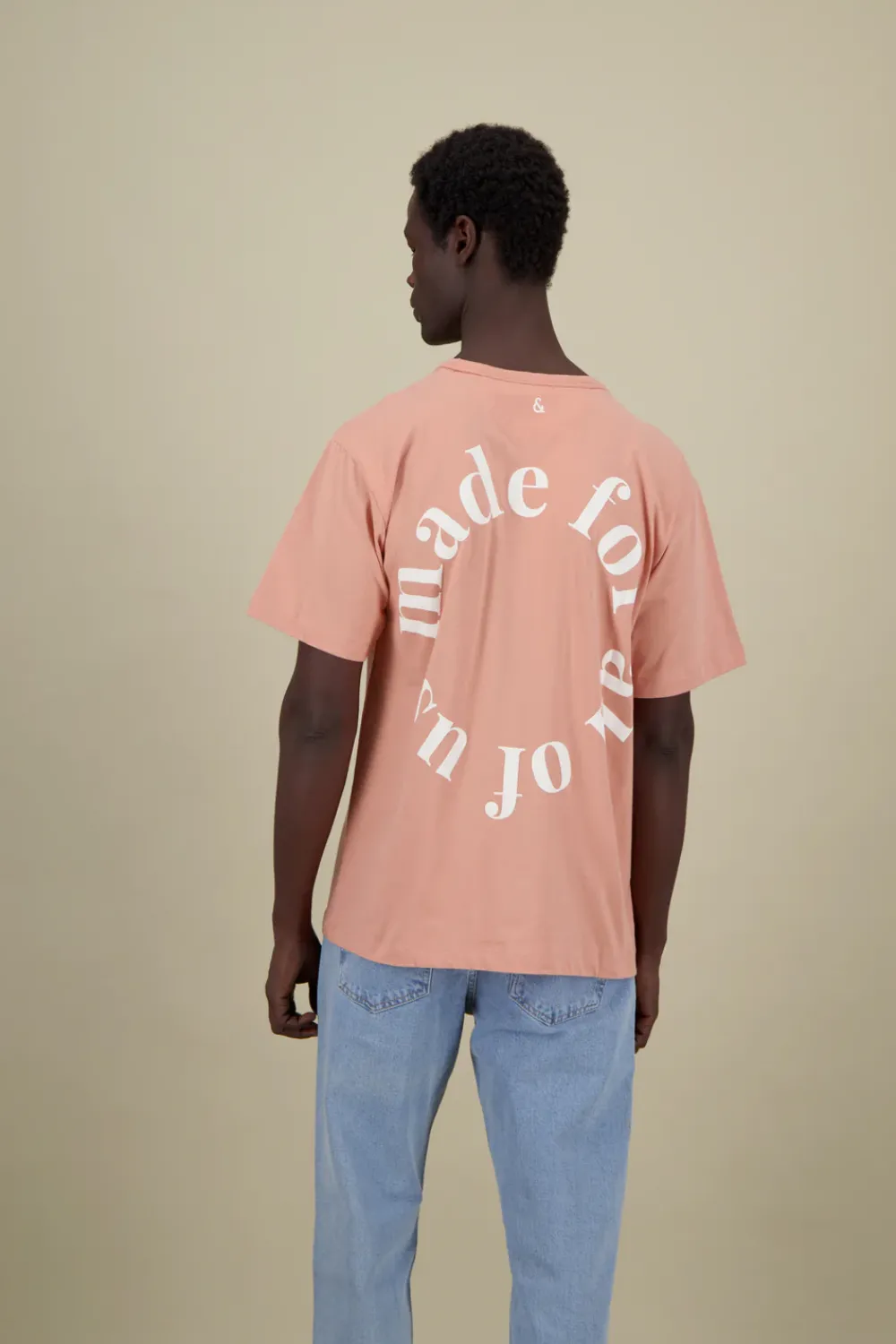 Colours & Sons T-Shirt Made For All Of Us - Salmon*Herren T-Shirts & Polos