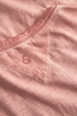 Colours & Sons T-Shirt Oil Dyed - Peach*Herren T-Shirts & Polos