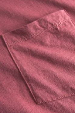 Colours & Sons T-Shirt Slub - Mauve*Herren T-Shirts & Polos|T-Shirts & Polos