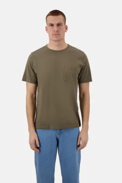 Colours & Sons T-Shirt Slub - Olive*Herren T-Shirts & Polos|T-Shirts & Polos