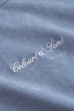 Colours & Sons T-Shirt Stone Washed - Great Wave*Herren T-Shirts & Polos