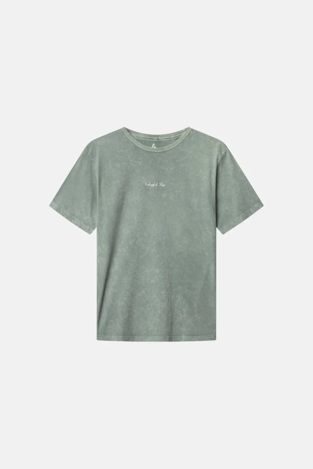 Colours & Sons T-Shirt Stone Washed - Wasabi*Herren T-Shirts & Polos