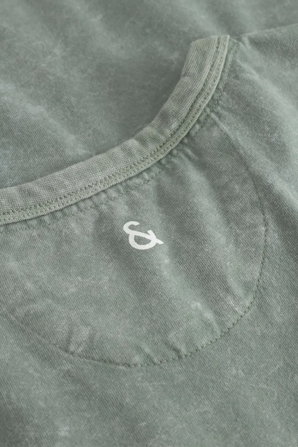 Colours & Sons T-Shirt Stone Washed - Wasabi*Herren T-Shirts & Polos