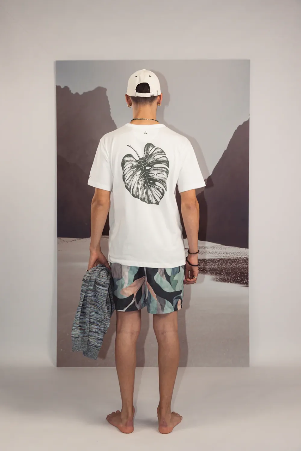 Colours & Sons T-Shirt-Botaniste - White*Herren T-Shirts & Polos