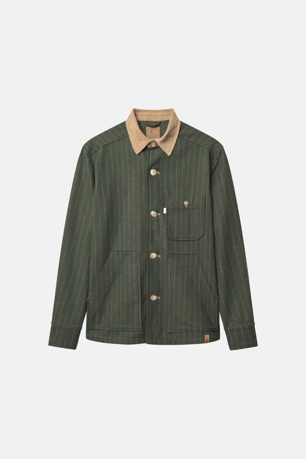 Colours & Sons Worker Jacket - Yucca Stripes*Herren Jacken