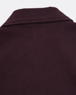 Colours & Sons Worker Jacket Coloured Denim - Port Wine*Herren Jacken