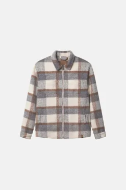 Colours & Sons Worker Jacket-Zipped - Desert Check*Herren Jacken