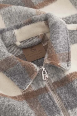 Colours & Sons Worker Jacket-Zipped - Desert Check*Herren Jacken