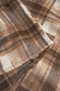 Colours & Sons Worker Jacket-Zipped - Tobacco Check*Herren Jacken
